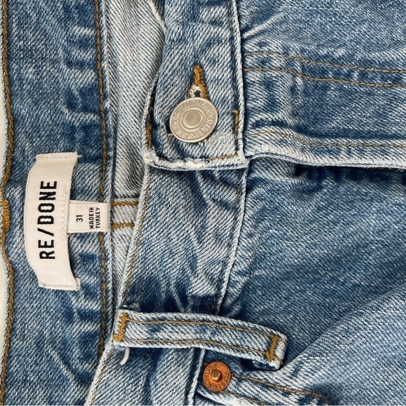 Re Done 70s Stove Pipe Jeans Size 31 - Picture 11 of 14